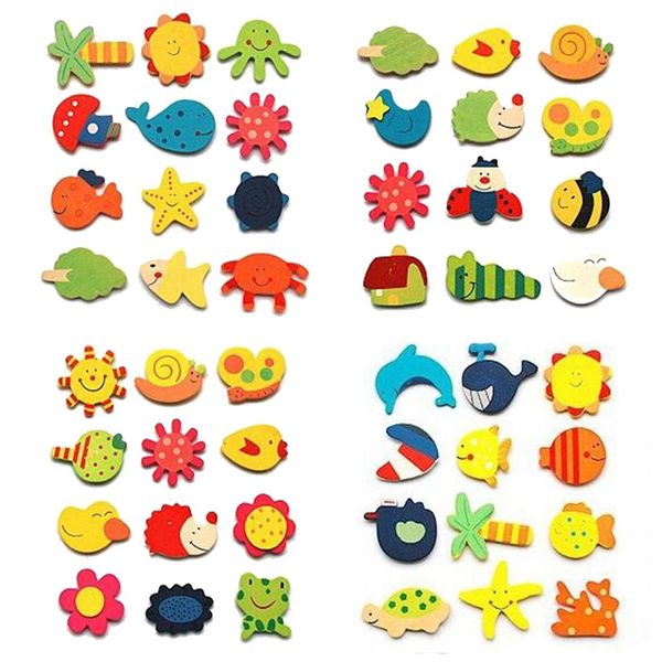 12pcs/lot colorful wooden animal cartoon fridge magnets stickers wood cartoon fridge magnets kids room home kitchen decoration
12pcs/lot colorful wooden animal cartoon fridge magnets stickers wood cartoon fridge magnets kids room home kitchen decoration