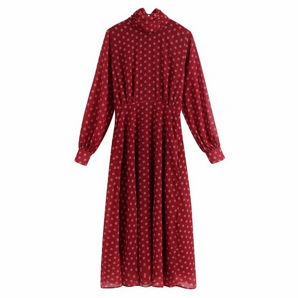 casual dresses spring 2021 dress lining inside long sleeve turtleneck cute prints chiffon women, Black;gray
casual dresses spring 2021 dress lining inside long sleeve turtleneck cute prints chiffon women, Black;gray