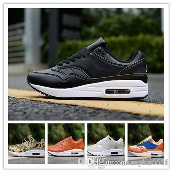 87 mens designer casual shoes 2019 mens casual air cushion trainers women 30th anniversary sports outdoor hiking jogging sneakers 36-45, Black
87 mens designer casual shoes 2019 mens casual air cushion trainers women 30th anniversary sports outdoor hiking jogging sneakers 36-45, Black