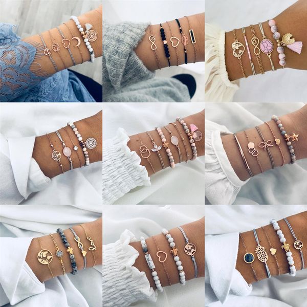 letapi 30 style female boho map heart beads moon arrow turtle tassel chain bracelet set for woman bohemian bracelets bangles, Black
letapi 30 style female boho map heart beads moon arrow turtle tassel chain bracelet set for woman bohemian bracelets bangles, Black