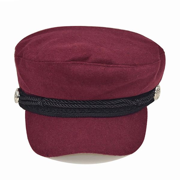 women soft octagonal cap military newsboy autumn winter british style adjustable warm gift beret side badge retro wool hat #05, Blue;gray
women soft octagonal cap military newsboy autumn winter british style adjustable warm gift beret side badge retro wool hat #05, Blue;gray