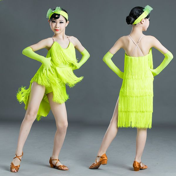 new tassel latin dance dress for girls stage competition wear tango dance performance costume samba salsa practice dress sl3097, Black;red
new tassel latin dance dress for girls stage competition wear tango dance performance costume samba salsa practice dress sl3097, Black;red