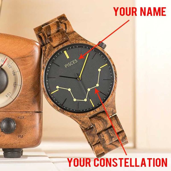 customized men wooden watch add your name engrave constellation personalized wristwatch birthday gifts relogio masculino v-s27, Slivery;brown
customized men wooden watch add your name engrave constellation personalized wristwatch birthday gifts relogio masculino v-s27, Slivery;brown
