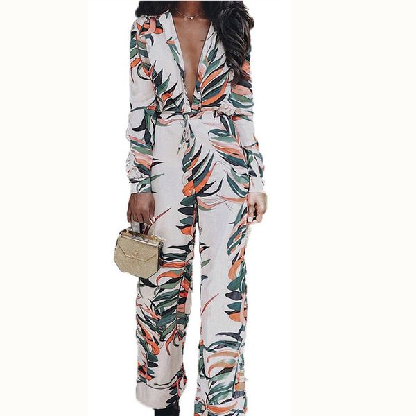 2019 style women spring autumn floral print v neck clubwear playsuit party jumpsuit romper long trousers sale, Black;white
2019 style women spring autumn floral print v neck clubwear playsuit party jumpsuit romper long trousers sale, Black;white
