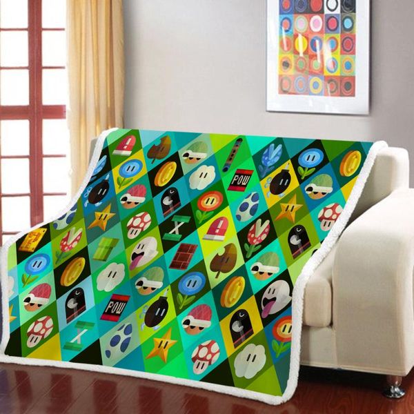 super mario sherpa blanket square blanket picnic throw fashion weighted bedspread for kids girls
super mario sherpa blanket square blanket picnic throw fashion weighted bedspread for kids girls