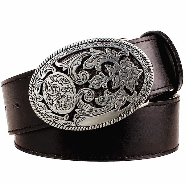 retro women's belt metal buckle weave arabesque pattern leather belts jeans trend punk rock strap decoration belt gift for women, Black;brown
retro women's belt metal buckle weave arabesque pattern leather belts jeans trend punk rock strap decoration belt gift for women, Black;brown
