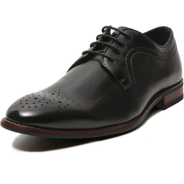 zusigel new casual men business shoes flat round toe formal men shoes fashion slip on dress us size 7-13, Black
zusigel new casual men business shoes flat round toe formal men shoes fashion slip on dress us size 7-13, Black