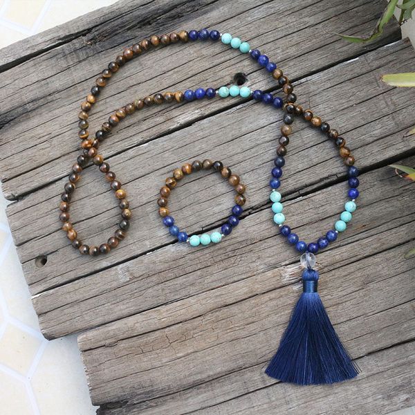 8mm natural stone bead,lapis,blue turquoise,tigers eye, japamala sets,spiritual jewelry,meditation,inspirational, 108 mala beads, Silver
8mm natural stone bead,lapis,blue turquoise,tigers eye, japamala sets,spiritual jewelry,meditation,inspirational, 108 mala beads, Silver