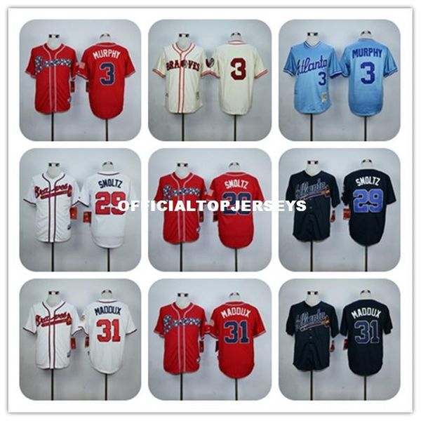 new fabric flexbase version 3 dale murphy 29 john smoltz retro jerseys color green red white gray black jersey, Black;blue 
new fabric flexbase version 3 dale murphy 29 john smoltz retro jerseys color green red white gray black jersey, Black;blue