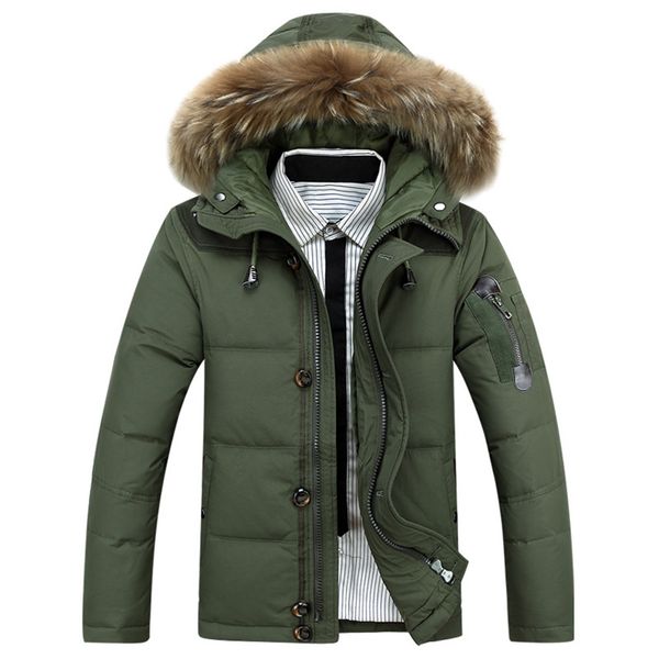 men's down & parkas winter men jacket collar hooded thick parka coat plus size snow warm christmas gift male, Black
men's down & parkas winter men jacket collar hooded thick parka coat plus size snow warm christmas gift male, Black