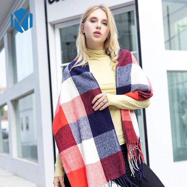 190*35cm women autumn winter custom-made cashmere plaid scarf warm long wool wide lattice shawl with tassel ladies wrap blanket, Blue;gray
190*35cm women autumn winter custom-made cashmere plaid scarf warm long wool wide lattice shawl with tassel ladies wrap blanket, Blue;gray