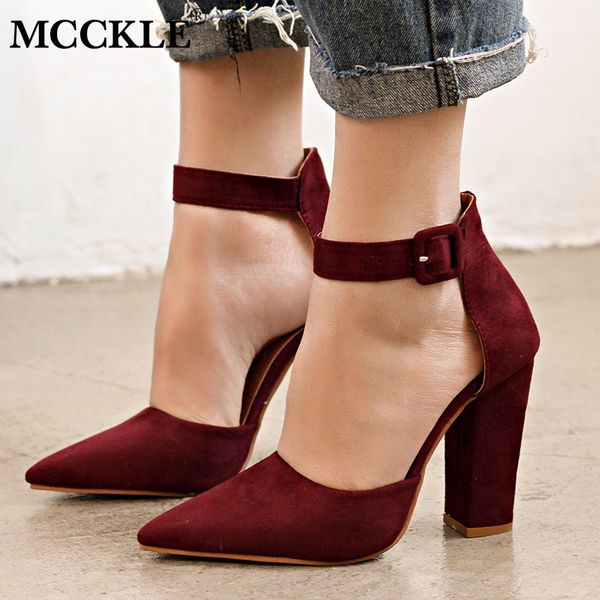 zapatos de tacón alto mcckle a la moda con correa y hebilla para mujer, zapatos aterciopelados de talla grande 2019 para mujer, zapatos, Black
zapatos de tacón alto mcckle a la moda con correa y hebilla para mujer, zapatos aterciopelados de talla grande 2019 para mujer, zapatos, Black