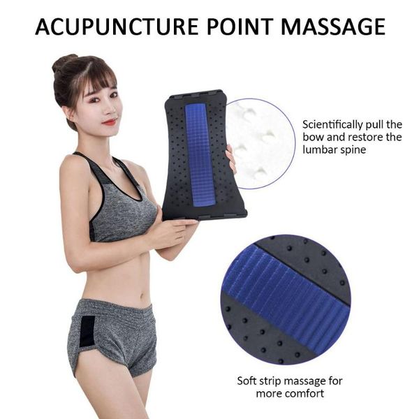 black abs lumbar vertebra tensioner orthosis effective lumbar massage neck masager magic fashion professional back massager, Black;white
black abs lumbar vertebra tensioner orthosis effective lumbar massage neck masager magic fashion professional back massager, Black;white
