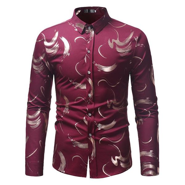 plus-size casual print shirt with long sleeve lapel base men designer shirts clothes white sport fleece leisure suit handsome, White;black
plus-size casual print shirt with long sleeve lapel base men designer shirts clothes white sport fleece leisure suit handsome, White;black