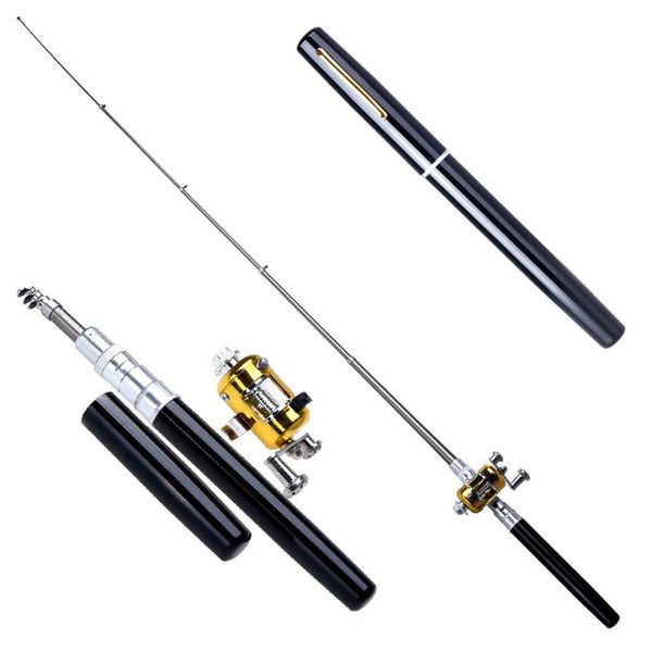 38 inch mini portable pocket mini fishing pole pen shape folded fishing rod with reel whee
38 inch mini portable pocket mini fishing pole pen shape folded fishing rod with reel whee