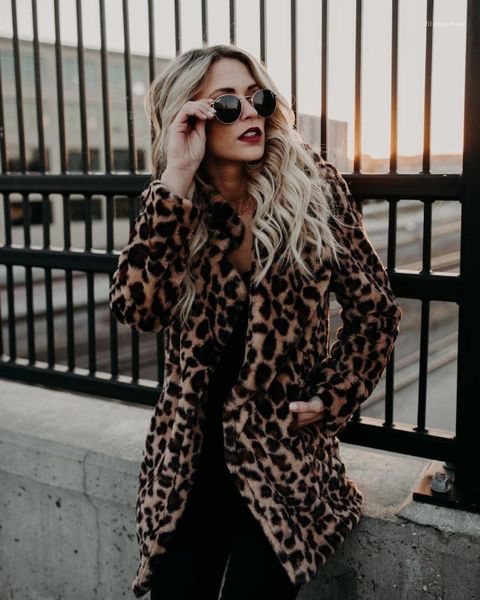 faux fur coat fashion desigenr thickened warm lapel outwear casual long coats women clothing winter women leopard, Black
faux fur coat fashion desigenr thickened warm lapel outwear casual long coats women clothing winter women leopard, Black