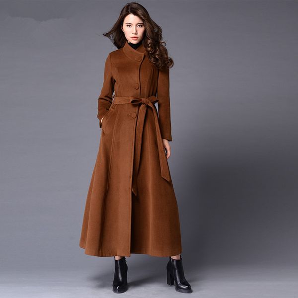 plus size 3xl winter coat women thicken over knee cashmere coat maxi woolen coats parka winter jacket women oversized c2721, Black
plus size 3xl winter coat women thicken over knee cashmere coat maxi woolen coats parka winter jacket women oversized c2721, Black