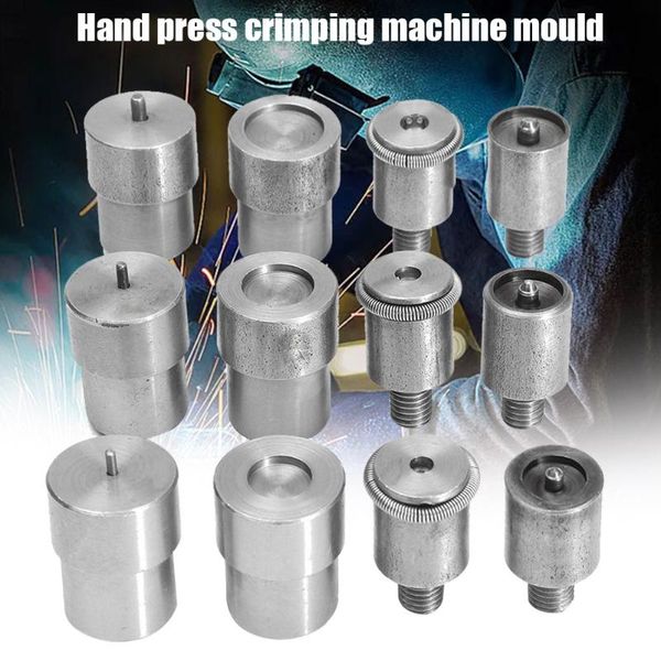 4pcs/ set snap button dies mould set hand pressing machine replacement parts s7 #5
4pcs/ set snap button dies mould set hand pressing machine replacement parts s7 #5