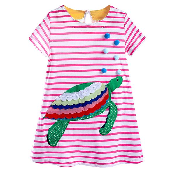 girls dress summer casual kids child clothes knee length princess cotton embroidery turtle costume short sleeve for girl 1-6y, Red;yellow
girls dress summer casual kids child clothes knee length princess cotton embroidery turtle costume short sleeve for girl 1-6y, Red;yellow