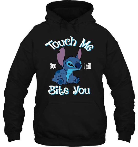 men hoodie stitch touch me and i will bite you navy full size women streetwear, Black
men hoodie stitch touch me and i will bite you navy full size women streetwear, Black