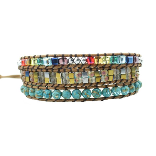 chakra yoga friendship wrap bracelet for women facted crystal hematite turquoise natural stone bracelets healing balance gift femme jewelry, Black
chakra yoga friendship wrap bracelet for women facted crystal hematite turquoise natural stone bracelets healing balance gift femme jewelry, Black