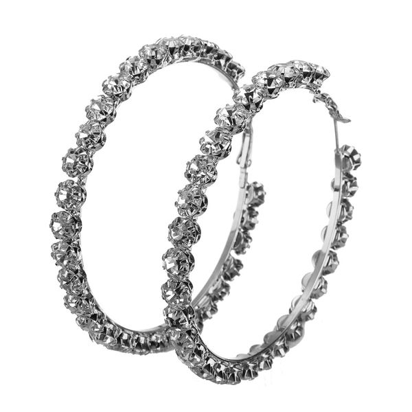 fashion glass rhinestone gems hoop earrings 47-95mm big circle hoop earring for women jewelry gift, Golden;silver
fashion glass rhinestone gems hoop earrings 47-95mm big circle hoop earring for women jewelry gift, Golden;silver