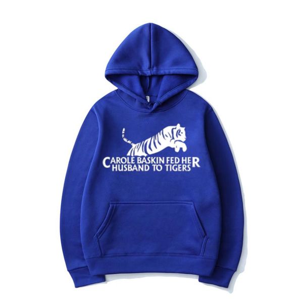 tiger king hoodies solid color pattern print hooded sweatshirt men women sport casual hoodie fashion hip hop pullover coat, Black
tiger king hoodies solid color pattern print hooded sweatshirt men women sport casual hoodie fashion hip hop pullover coat, Black