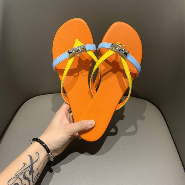 fashion genuine leather multi-colors flip flops metal open toe slipper lady beach sandal outdoor casual fashion flat shoes, Black
fashion genuine leather multi-colors flip flops metal open toe slipper lady beach sandal outdoor casual fashion flat shoes, Black