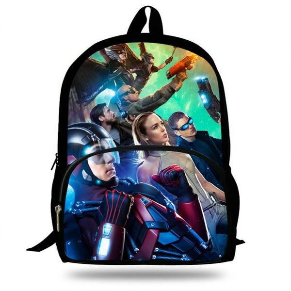 16inch legends of tomorrow printing schoolbag for school boys girls fashion casual backpack for kids students
16inch legends of tomorrow printing schoolbag for school boys girls fashion casual backpack for kids students
