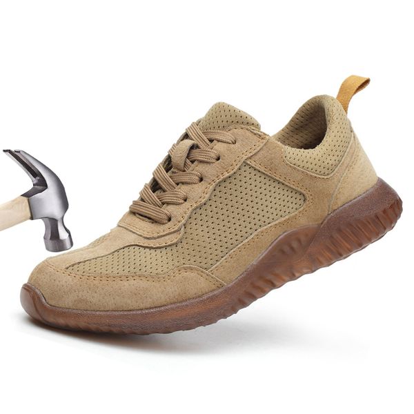 indestructible safety shoes men leather work boots combat safty steel toe mens sneakers casual breathable comfortable trainers, Black
indestructible safety shoes men leather work boots combat safty steel toe mens sneakers casual breathable comfortable trainers, Black