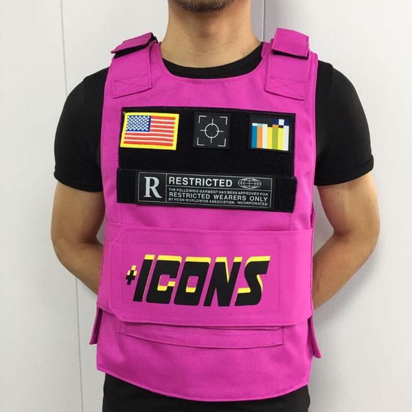 original icons vest fashion motorcycle militari tactic tactical bulletproff vests outerwear security motosports, Black;white
original icons vest fashion motorcycle militari tactic tactical bulletproff vests outerwear security motosports, Black;white