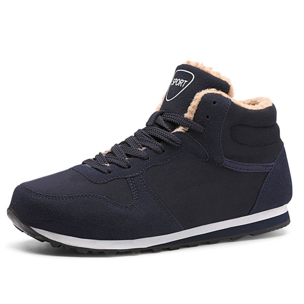 new fashion super warm men's boots casual winter outdoor ankle male snow boots plus velvet high lightweight sneakers botas, Black
new fashion super warm men's boots casual winter outdoor ankle male snow boots plus velvet high lightweight sneakers botas, Black