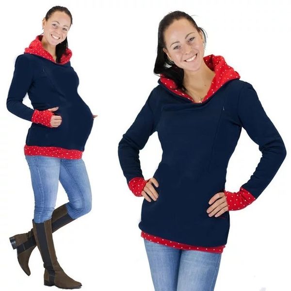 nursing maternity hoodies for pregnant women autumn winter breastfeeding pregnancy hooded maternity lactation sweater, White
nursing maternity hoodies for pregnant women autumn winter breastfeeding pregnancy hooded maternity lactation sweater, White