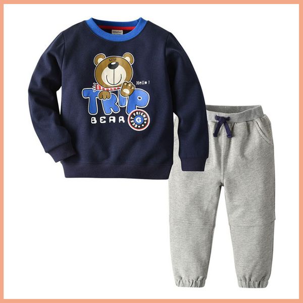 kids designer two piece set 2019 brand child casual hoodies + pants letter print bear boys luxury clothing suits sale, White
kids designer two piece set 2019 brand child casual hoodies + pants letter print bear boys luxury clothing suits sale, White