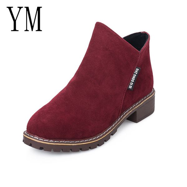 plues 42 new women boots med heels basic shoes winter ankle boots for women autumn casual female fashion shoes zip, Black
plues 42 new women boots med heels basic shoes winter ankle boots for women autumn casual female fashion shoes zip, Black