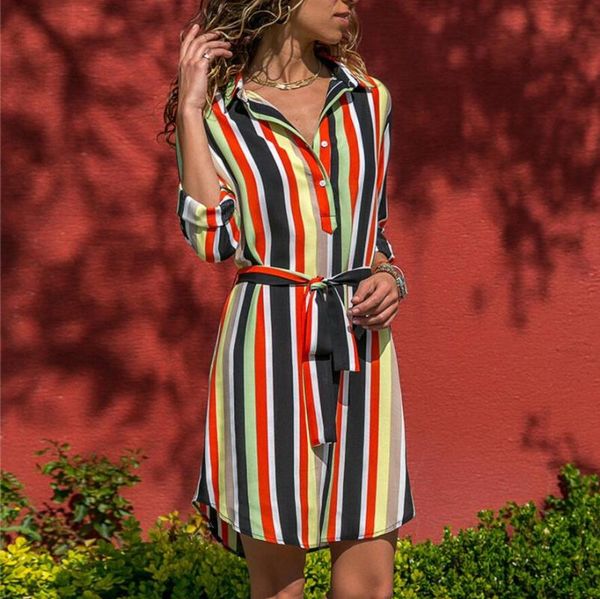 dress whsix polos summer striped a-line print boho beach dresses women long sleeve office shirt dress party vestidos, Black;gray
dress whsix polos summer striped a-line print boho beach dresses women long sleeve office shirt dress party vestidos, Black;gray