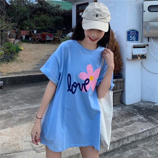 2020 summer clothes harajuku simple flower printing all-match short-sleeved t- clothing base 2020 summer clothesstyle harajuku style simple, White
2020 summer clothes harajuku simple flower printing all-match short-sleeved t- clothing base 2020 summer clothesstyle harajuku style simple, White