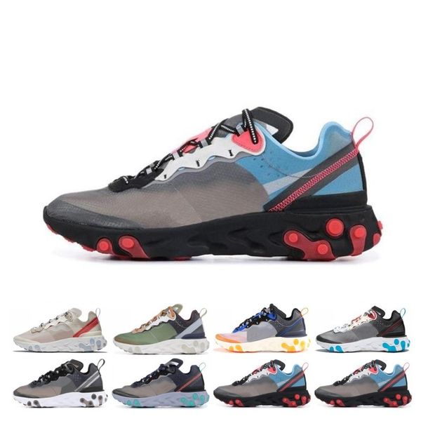 New Designer Epic React Element 87 running shoes for men women white black NEPTUNE GREEN blue trainer breathable sports sneaker size 36-45
New Designer Epic React Element 87 running shoes for men women white black NEPTUNE GREEN blue trainer breathable sports sneaker size 36-45