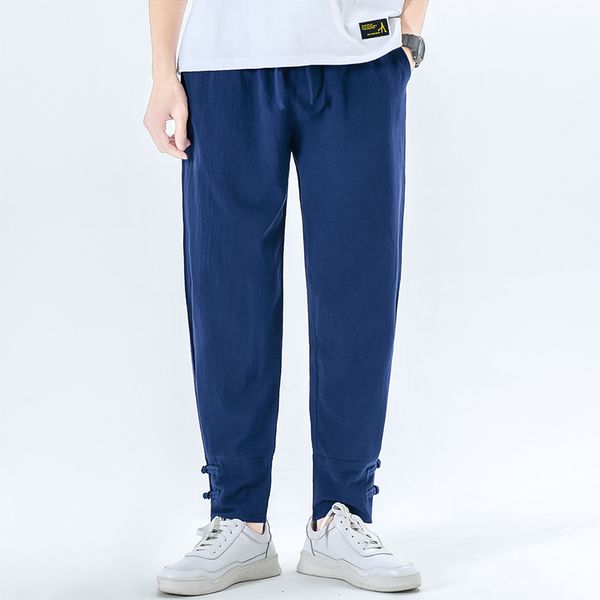 streetwear pants men joggers loose breathable japanese solid casual cotton linen man jogger harem pants chinese baggy trousers, Black
streetwear pants men joggers loose breathable japanese solid casual cotton linen man jogger harem pants chinese baggy trousers, Black