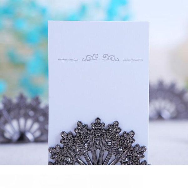 new wedding supplies antiqued fan place card holder wedding favors party table decoration shower peacock name card holder
new wedding supplies antiqued fan place card holder wedding favors party table decoration shower peacock name card holder