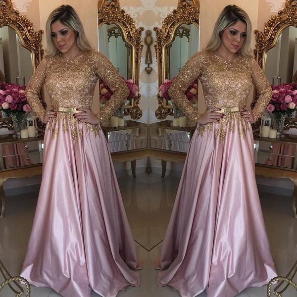 gold pink prom dresses 2020 long sleeves vestidos de fiesta de noche robe de soiree formal long muslim evening dresses gowns, Black
gold pink prom dresses 2020 long sleeves vestidos de fiesta de noche robe de soiree formal long muslim evening dresses gowns, Black