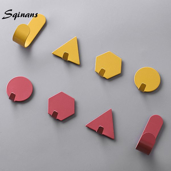 sqinans 4pcs/set hanger door back coat rack nordic style keys hanger bedroom wall hook hangers for clothes
sqinans 4pcs/set hanger door back coat rack nordic style keys hanger bedroom wall hook hangers for clothes