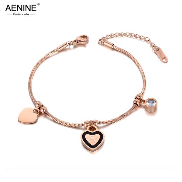 aenine trendy cz crystal heart charm double layers bracelets for women stainless steel snake chain bohemia beach jewelry ab19087, Golden;silver
aenine trendy cz crystal heart charm double layers bracelets for women stainless steel snake chain bohemia beach jewelry ab19087, Golden;silver