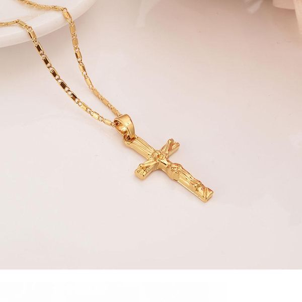 necklaces & pendant 22 k 23 k 24 k thai baht yellow solid fine gold gf inri juses crucifix christianity jewelry for women, Silver
necklaces & pendant 22 k 23 k 24 k thai baht yellow solid fine gold gf inri juses crucifix christianity jewelry for women, Silver