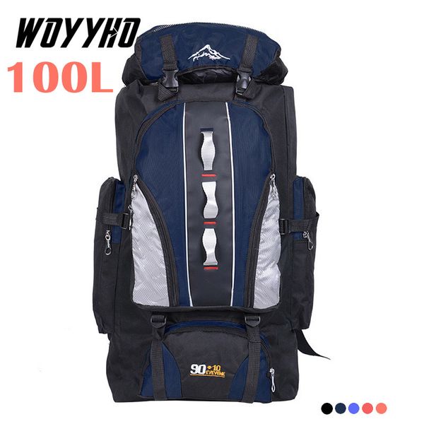 100l waterproof hiking backpack man, outdoor sport travel rucksack, wear-resistant climbing camping backpack
100l waterproof hiking backpack man, outdoor sport travel rucksack, wear-resistant climbing camping backpack