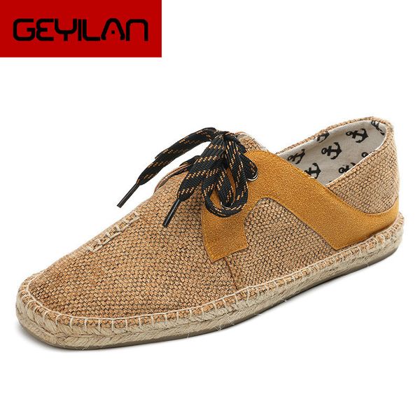 soft men casual shoes lace-up men shoes breathable male espadrille fisherman flats fgy, Black
soft men casual shoes lace-up men shoes breathable male espadrille fisherman flats fgy, Black