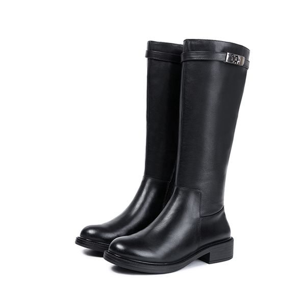 afw women's winter riding boots square heel western boots zipper heel and calf high new black for ladies plus size 34-40
afw women's winter riding boots square heel western boots zipper heel and calf high new black for ladies plus size 34-40