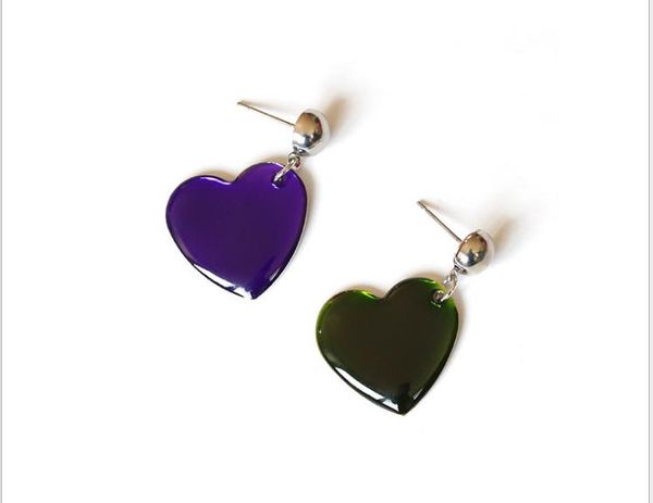 european and american fashion trend color loving earrings personality creativity heart-shaped oil dripping lovely high-quality earrings earr, Golden;silver
european and american fashion trend color loving earrings personality creativity heart-shaped oil dripping lovely high-quality earrings earr, Golden;silver