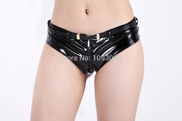 2019 sexy hipster low-waist t shorts t crotch zip up hot women men new, White;black
2019 sexy hipster low-waist t shorts t crotch zip up hot women men new, White;black