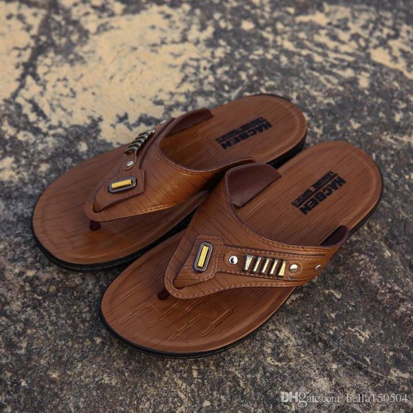 new leather flip-flops designer brand thong sandals beach casual slippers teenagers flip flops beach style shoes for mens designer shoes, Black
new leather flip-flops designer brand thong sandals beach casual slippers teenagers flip flops beach style shoes for mens designer shoes, Black